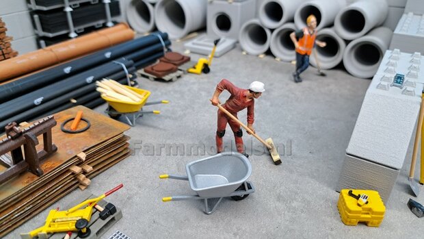 Tip: Wist je dat,....onze Concrete betonlook spuitbus,.. perfect met onze Farmmodels items,..