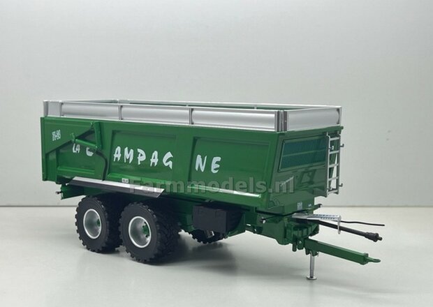 La Campagne 71-24 - kiepwagen GROEN LIM. ED. 2000 stuks 1:32 Replicagri REP278    VERWACHT NOVEMBER 2025/EXPECTED NOVEMBER 2025