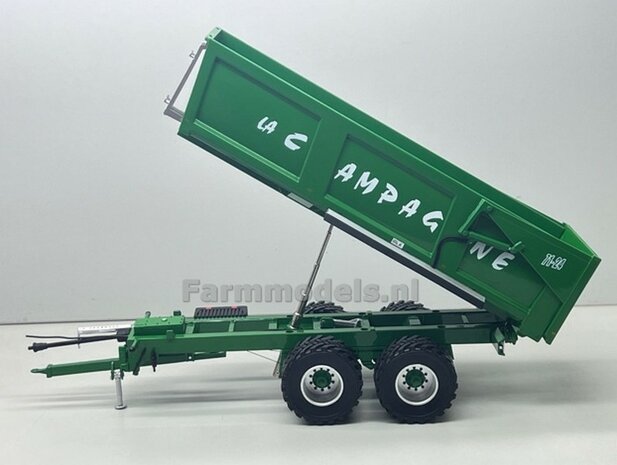 La Campagne 71-24 - kiepwagen GROEN LIM. ED. 2000 stuks 1:32 Replicagri REP278    VERWACHT NOVEMBER 2025/EXPECTED NOVEMBER 2025