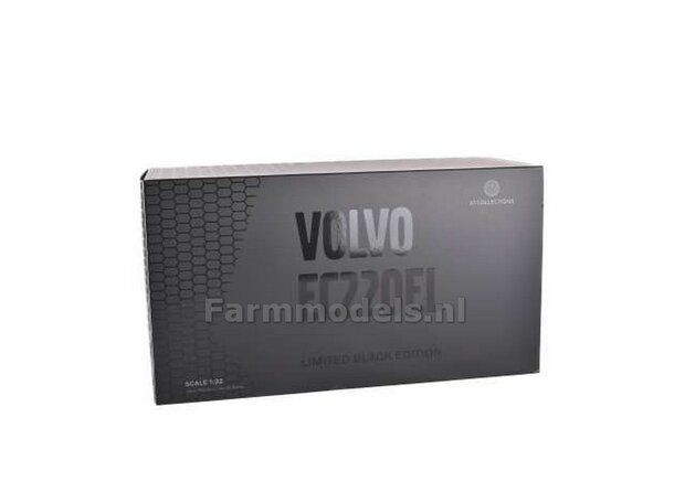 Volvo EC220E Black LIM.E ED 999 st. rupskraan + FREE GIFT STICKERSET (verboden) 1:32 AT 3200127    VERWACHT EIND NOV/EXPECTED END NOV