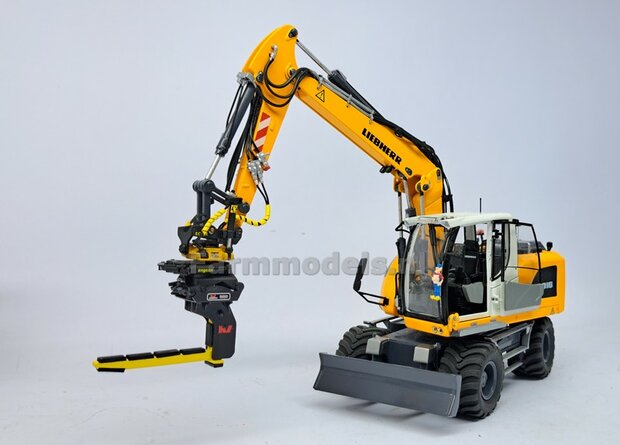 BOUWKIT: VERACHTERT (RIOOL-) BUIZENLEGGER  Beweegbaar met CW30 Koppeling. Materiaal: RESIN BLANK incl. Verachtert Pr&eacute;-Cut Stickers geleverd 1:32 