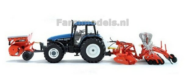 KUHN BFT 4000 + HR 4004 + TF1500 zaaicombinatie 1:32 Replicagri REP076