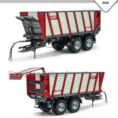 Krampe Radium 830 silagewagen met doseerwalsen 1:32 Universal Hobbies 6866    