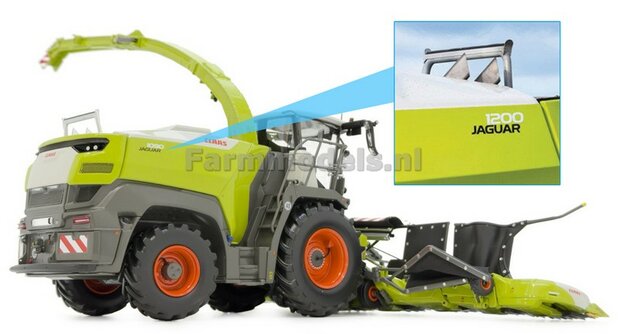 Claas Jaguar 1090 + Orbis 10500 Nu incl. typenr. 1200 ITD (= Sticker zonder folie) 1:32 MM2508   