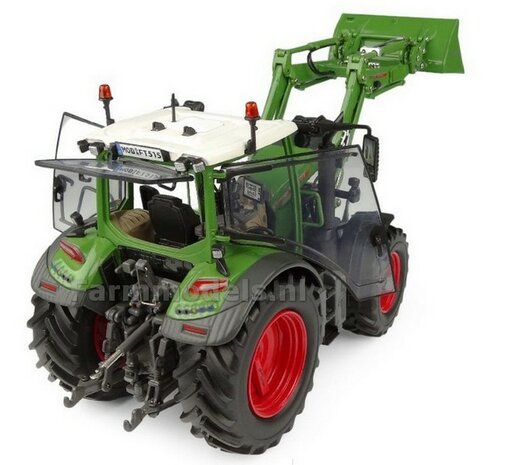 DEALER VERSIE Fendt 515 Vario GEN 4 + afneembare voorlader met bak - 2026 + FREE GIFT VOORRUIT STICKERSET 1:32 Universal Hobbies 