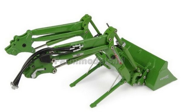 DEALER VERSIE Fendt 515 Vario GEN 4 + afneembare voorlader met bak - 2026 + FREE GIFT VOORRUIT STICKERSET 1:32 Universal Hobbies 