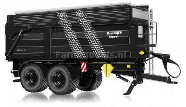 ZWART MET BANDENSPOREN Krampe Big Body 650 kipper 1:32 Wiking WK077874     SNEL LEVERBAAR/AVAILABLE SOON