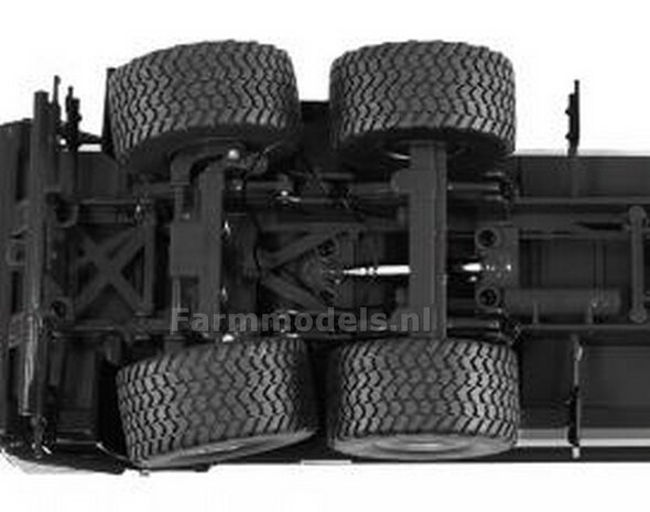 ZWART MET BANDENSPOREN Krampe Big Body 650 kipper 1:32 Wiking WK077874     SNEL LEVERBAAR/AVAILABLE SOON