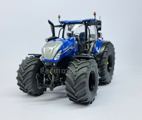 &Oslash; 54.8 x 25.8 mm: CASE-STEYR-NH: 2x Michelin Axiobib2 Banden + Resin Velgen ZWART GLANS gespoten geleverd 1:32  Farmmodels Prem. Line Series 