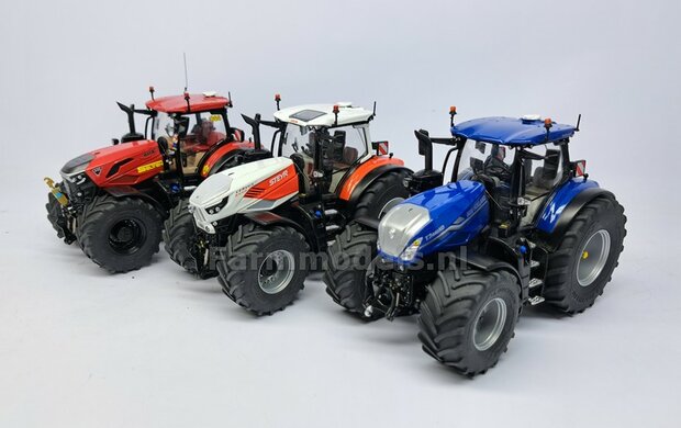 &Oslash; 70.3 x 30.4 mm: CASE-STEYR-NH: 2x Michelin Axiobib2 Banden + RESIN Velgen BLANK Geleverd 1:32  Farmmodels Prem. Line Series 