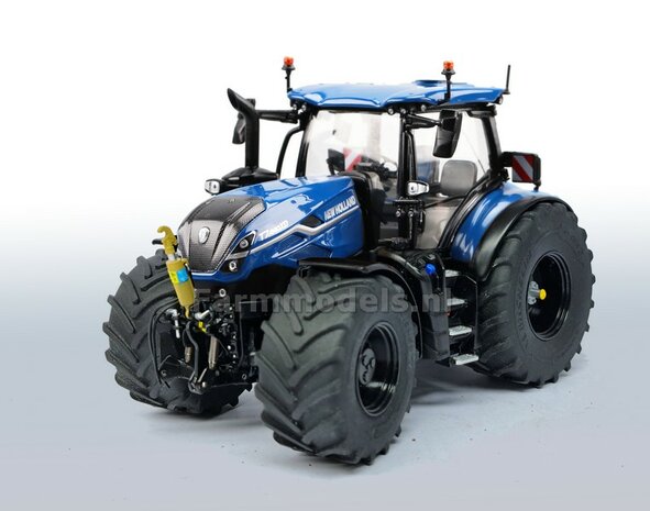 &Oslash; 70.3 x 30.4 mm: CASE-STEYR-NH: 2x Michelin Axiobib2 Banden + Resin Velgen ZWART GLANS gespoten geleverd 1:32  Farmmodels Prem. Line Series 