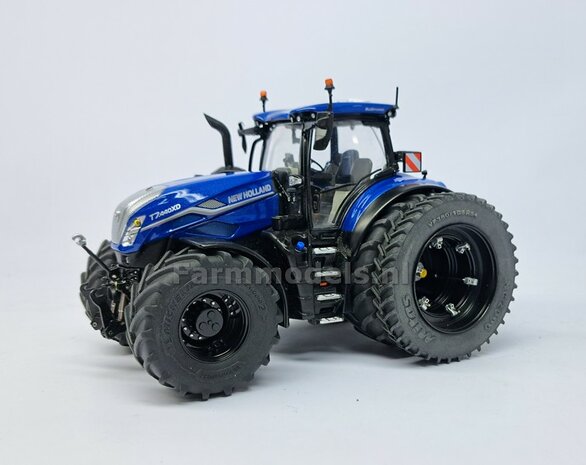 &Oslash; 70.3 x 30.4 mm: CASE-STEYR-NH: 2x Michelin Axiobib2 Banden + Resin Velgen ZWART GLANS gespoten geleverd 1:32  Farmmodels Prem. Line Series 