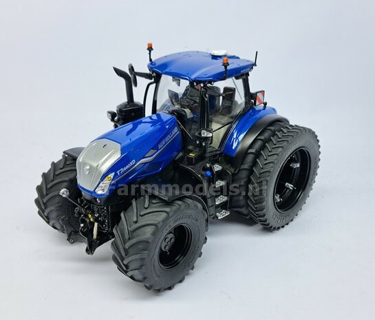 &Oslash; 70.3 x 30.4 mm: CASE-STEYR-NH: 2x Michelin Axiobib2 Banden + Resin Velgen ZWART GLANS gespoten geleverd 1:32  Farmmodels Prem. Line Series 