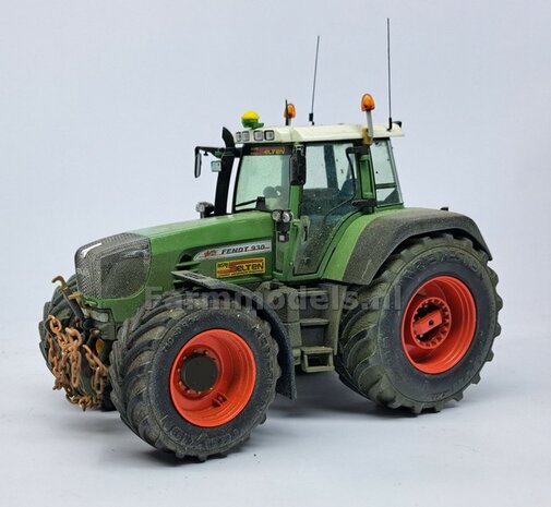 2x Eindvertragingen/ Planeetkappen &Oslash; 10.7 mm (o.a. voor Fendt 930 Gen III) RESIN BLANK Geleverd, zelf in de gewenste kleur te spuiten 1:32 