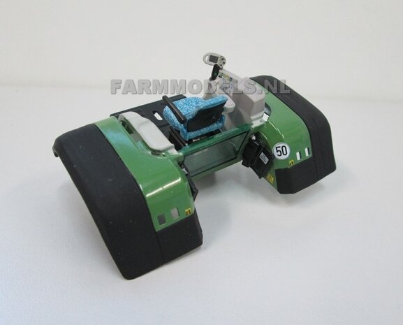 &Oslash; 65.6 x 28.5 mm: Fendt 926/930 WeiseToys: 2x Brede Achteras banden + velgen FENDT ROOD gespoten geleverd 1:32 Custom Line Series