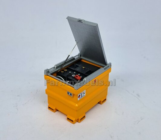 COMBI-DEAL BOUWKIT: 1x TOLSMA TANK + 1x "DELUXE"  995L 3D Geprint Resin, GEEL + Details op kleur geleverd incl. Pr&eacute;-Cut Decals 1:32    