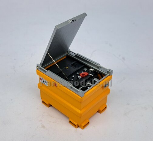 COMBI-DEAL BOUWKIT: 1x TOLSMA TANK + 1x "DELUXE"  995L 3D Geprint Resin, GEEL + Details op kleur geleverd incl. Pr&eacute;-Cut Decals 1:32    