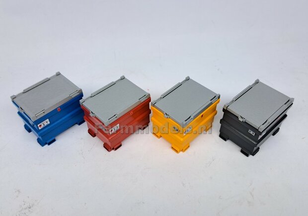 COMBI-DEAL BOUWKIT: 1x TOLSMA TANK + 1x "DELUXE"  995L 3D Geprint Resin, ROOD + Details op kleur geleverd incl. Pr&eacute;-Cut Decals 1:32    