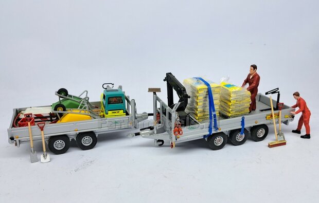  &Oslash; 19 x 6 mm: 2x Aanhanger bandjes met weg profiel RESIN velgen ALUMINIUM METALIC Gespoten geleverd1:32 