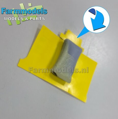 Graszaad: BARENBRUG DOORZAAI  SET A = 5x verschillende volle zakken + 1x lege zak zaadgoed + 6x Pr&eacute;-Cut decal-stickers  1:32  