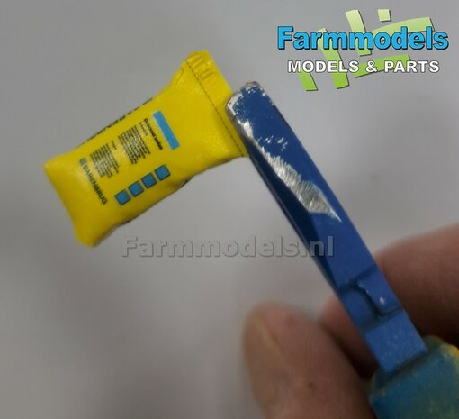 Graszaad: BARENBRUG DOORZAAI  SET B = 6x volle zakken zaadgoed (3 vormen) + 6x Pr&eacute;-Cut decal-stickers 1:32  