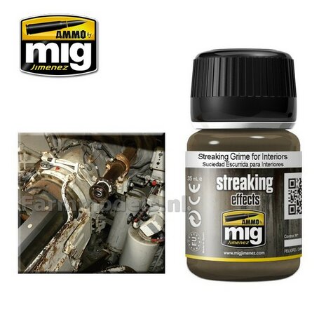 AMMO MIG Streaking grime for interiors Enamel 35ml A.MIG-1200