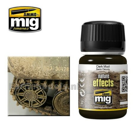 AMMO MIG Dark mud nature effects Enamel 35ml A.MIG-1405