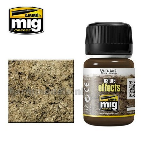 AMMO MIG Damp earth nature effects Enamel 35ml A.MIG-1406