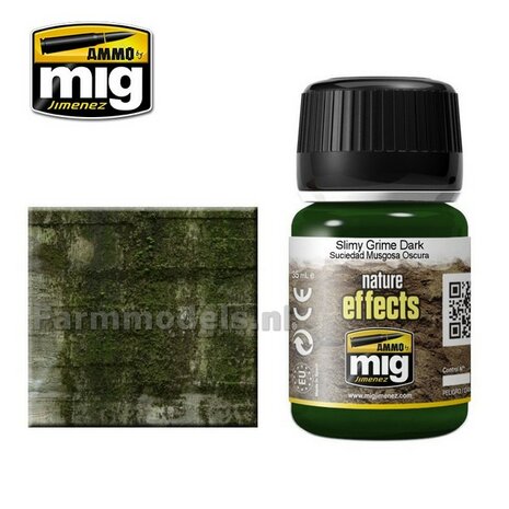 AMMO MIG Slimy grime dark Nature effects Enamel 35ml A.MIG-1410