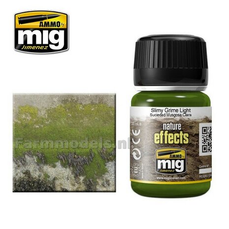 AMMO MIG Slimy grime light Nature effects Enamel 35ml A.MIG-1411
