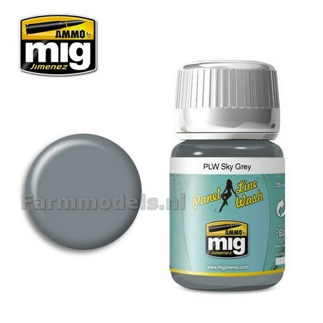 AMMO MIG PLW Sky grey Enamel 35ml A.MIG-1607