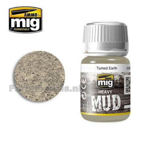 AMMO MIG Turned earth Heavy mud Enamel 35ml A.MIG-1702