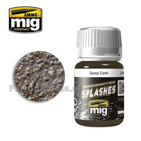 AMMO MIG Damp earth Splashes Enamel 35ml A.MIG-1754