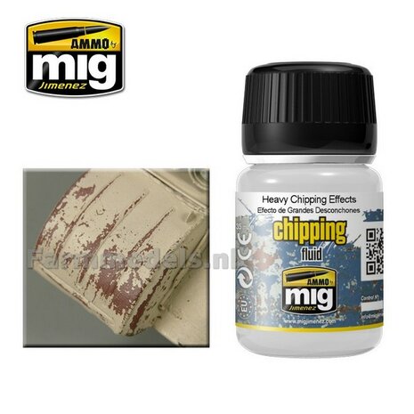 AMMO MIG Heavy chipping effect Chipping fluid Enamel 35ml A.MIG-2011
