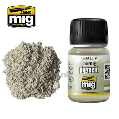 AMMO MIG Light dust modelling pigment 35ml A.MIG-3002