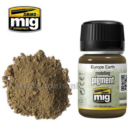 AMMO MIG Europe earth modelling pigment 35ml A.MIG-3004