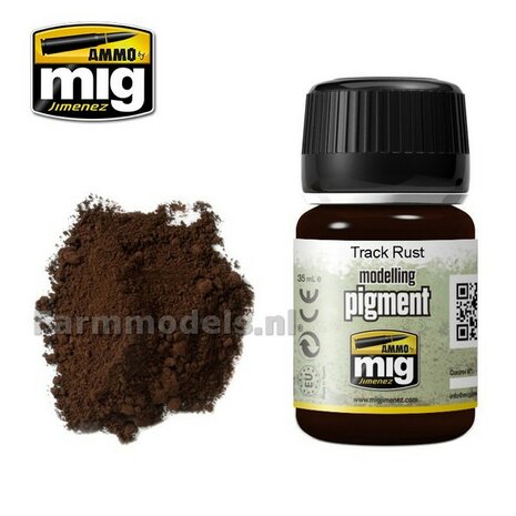 AMMO MIG Track rust modelling pigment 35ml A.MIG-3008