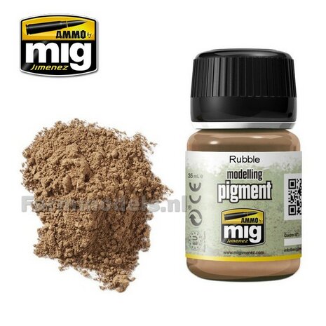 AMMO MIG Rubble modelling pigment 35ml A.MIG-3013