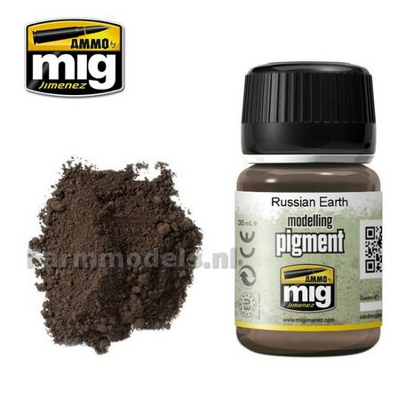 AMMO MIG Russian earth modelling pigment 35ml A.MIG-3014