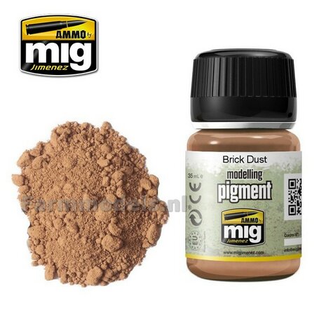 AMMO MIG Brick dust modelling pigment 35ml A.MIG-3015