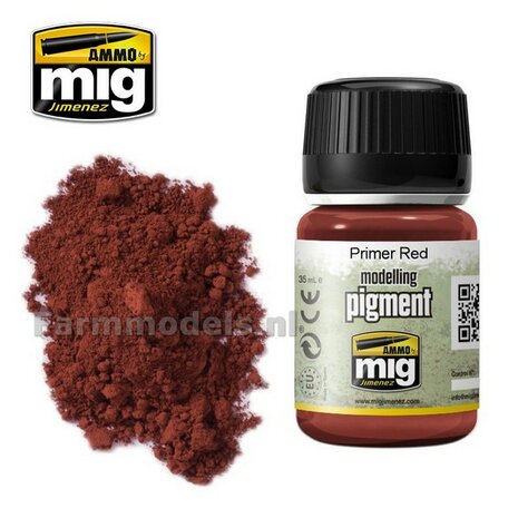 AMMO MIG Primer red modelling pigment 35ml A.MIG-3017
