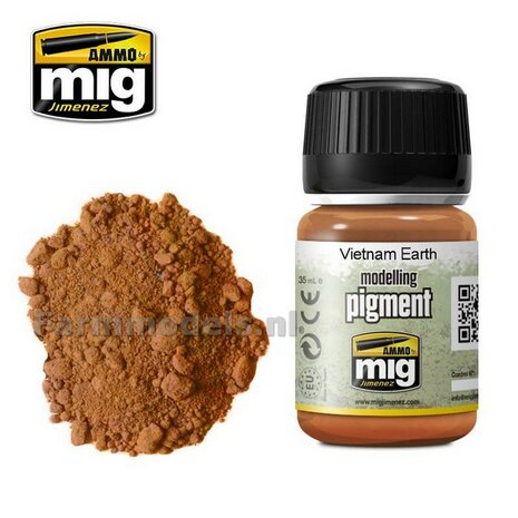 AMMO MIG Vietnam earth modelling pigment 35ml A.MIG-3022