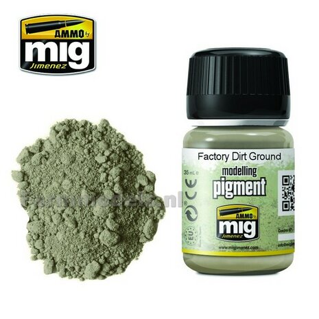AMMO MIG Factory dirt ground modelling pigment 35ml A.MIG-3030