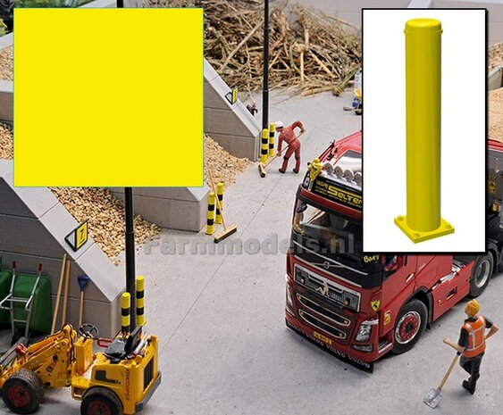 VERKEERS GEEL Spuitbus / Spraypaint - Farmmodels series = Industrie lak, 400ml. ook voor schaal 1:1 zeer geschikt!! 