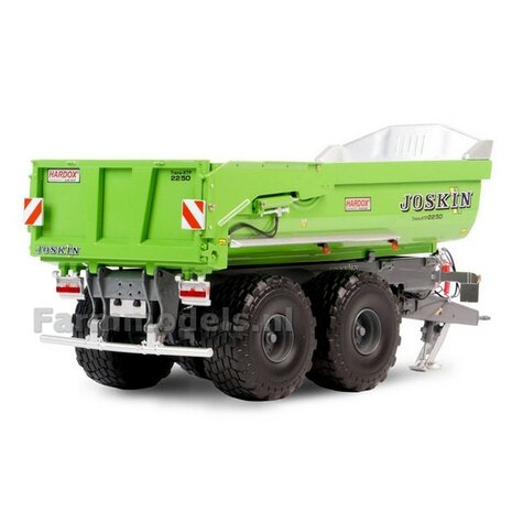 GREEN VERSION Joskin Trans-KTP 22/50 LIM. ED. 1500st. Tandem-as kipper 1:32 UH6803     NB2B   