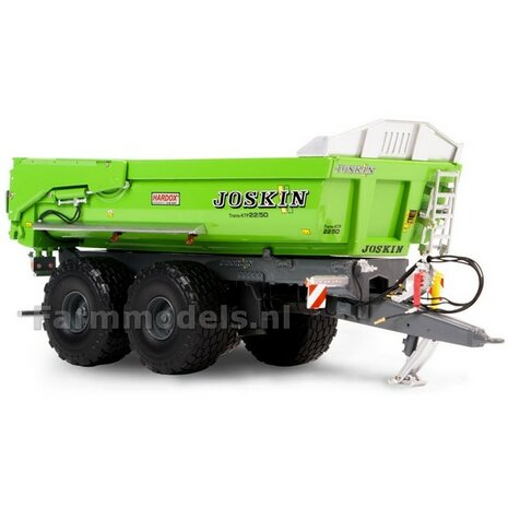 GREEN VERSION Joskin Trans-KTP 22/50 LIM. ED. 1500st. Tandem-as kipper 1:32 UH6803     NB2B   