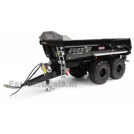 BLACK VERSION Joskin Trans-KTP 22/50 LIM. ED. 1500st. Tandem-as kipper 1:32 UH6805     NB2B   