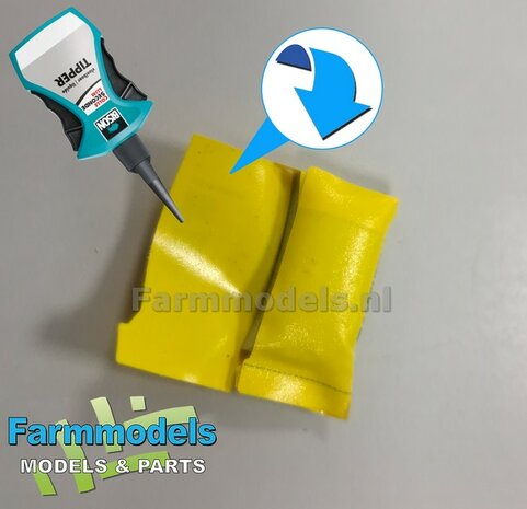 Ma&iuml;szaad: PIONEER CORNSEED  SET A = 5x verschillende volle zakken + 1x lege zak zaadgoed + 6x Pr&eacute;-Cut decal-stickers  1:32  