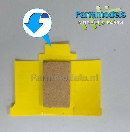 Ma&iuml;szaad: PIONEER CORNSEED  SET A = 5x verschillende volle zakken + 1x lege zak zaadgoed + 6x Pr&eacute;-Cut decal-stickers  1:32  