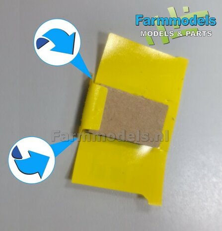 Ma&iuml;szaad: PIONEER CORNSEED  SET A = 5x verschillende volle zakken + 1x lege zak zaadgoed + 6x Pr&eacute;-Cut decal-stickers  1:32  